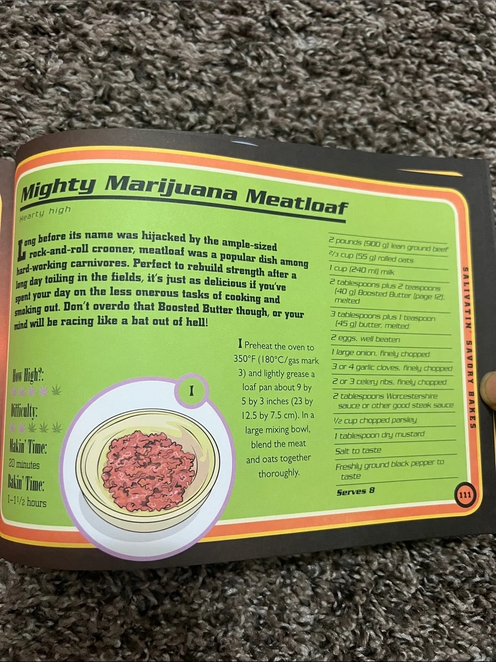 Baked! Marijuana Munchies To Make and Bake Book- New